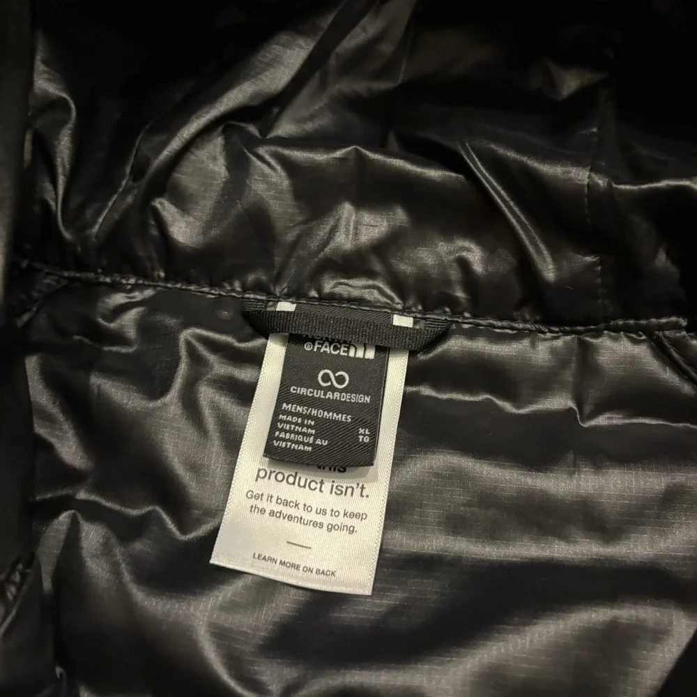 NEW The North Face Thermoball Hooded Jacket Black Men's XL NFOA8D1N $250 NWT